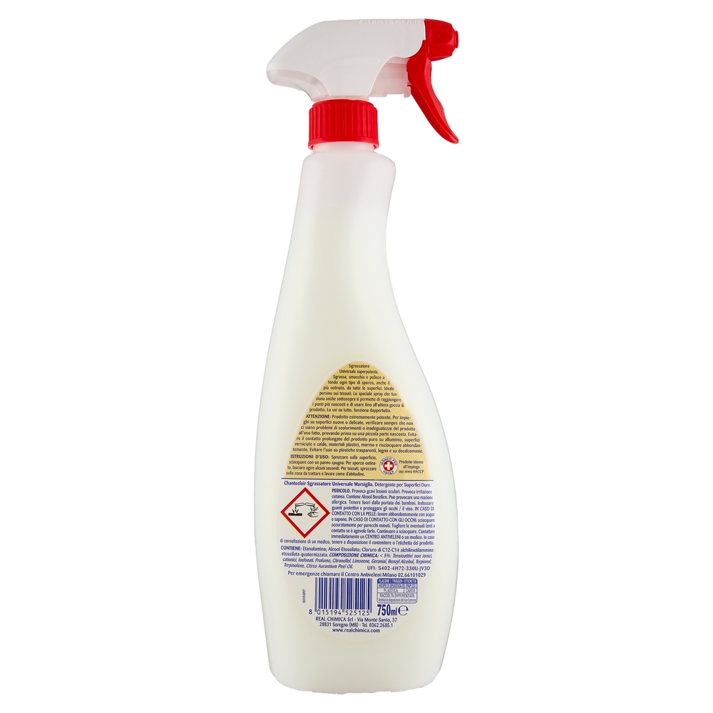 Chanteclair Sgrassatore Universale Profumo di Marsiglia 750 ml